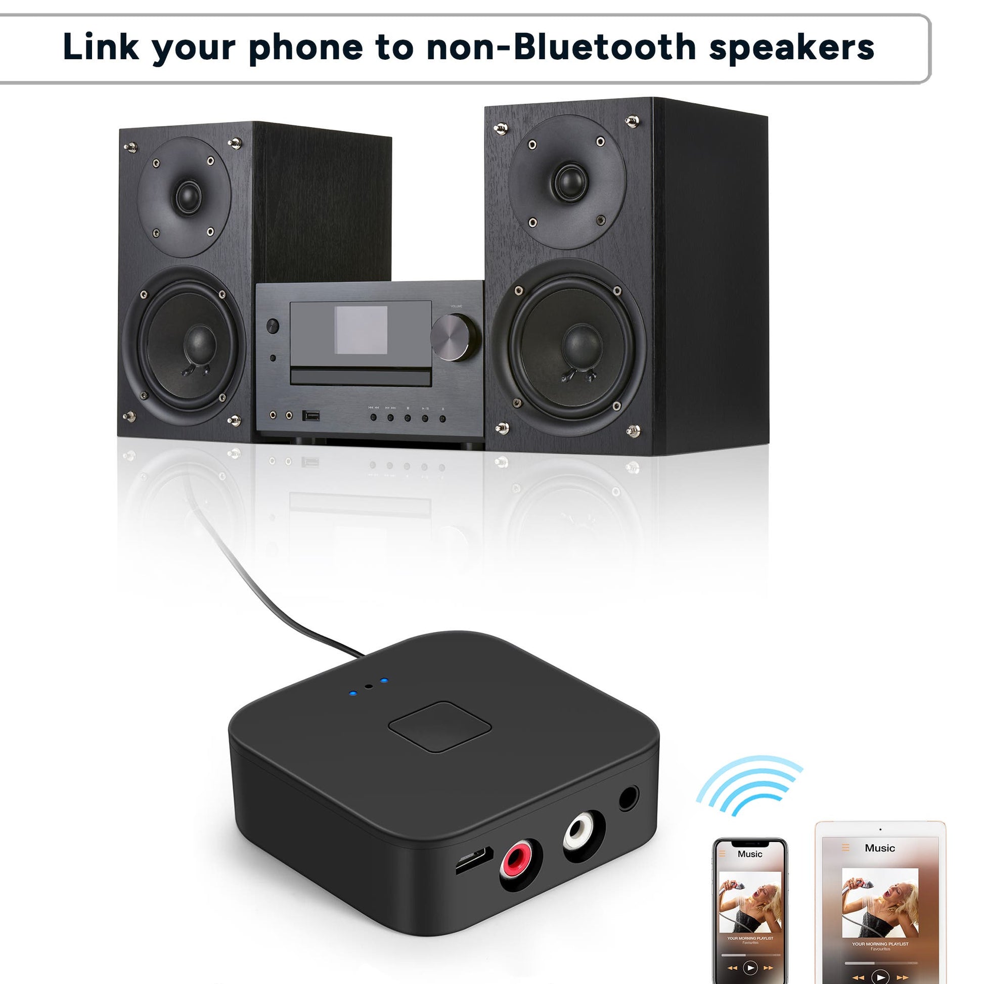 Bluetooth Wireless 1275 Adapter for Speakers | Auzzi Store