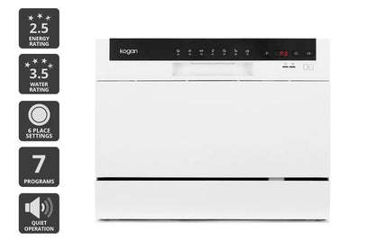 Kogan Benchtop Dishwasher (6 Place, White)