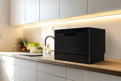 Kogan Benchtop Dishwasher Black- 6 Place