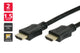 1.5m HDMI Cable 2.0 Ultra HD High Speed With Ethernet (2 Pack)