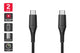 Kogan 100W PD USB-C Braided Charging & Video Cable (2m)