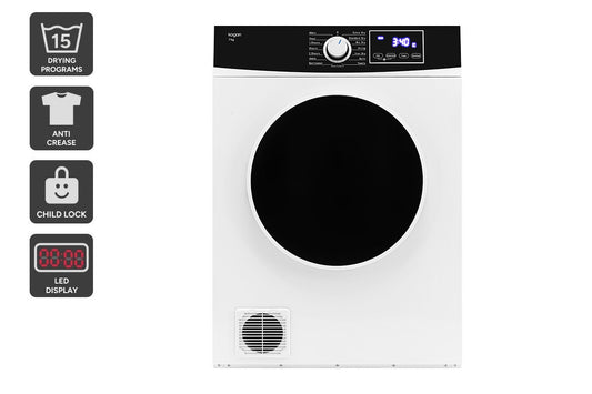 Kogan 7kg Vented Dryer (White) - Auzzistore