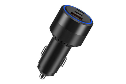 Kogan 130W PD USB-A and USB-C Car Charger with 100W Charging Cable