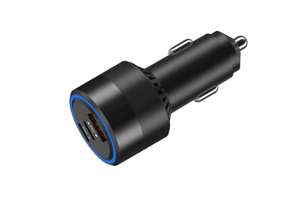 Kogan 130W PD USB-A and USB-C Car Charger with 100W Charging Cable