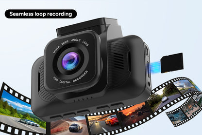 Kogan 1080p Dual Car Dash Camera (Front & Rear)