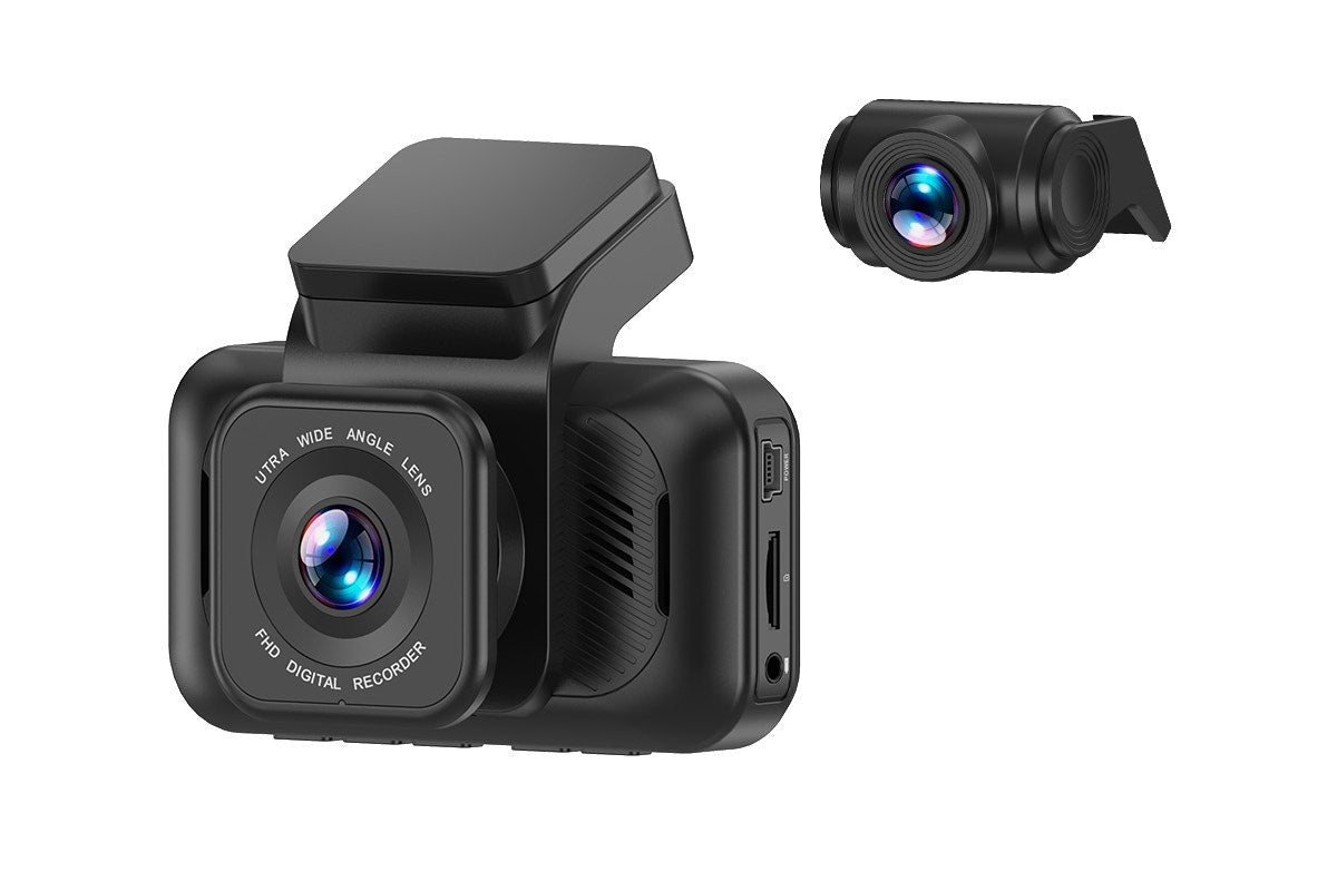 Kogan 1080p Dual Car Dash Camera (Front & Rear)