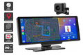 Kogan 4K Front and Rear Dash Cam with 10.26in CarPlay Display