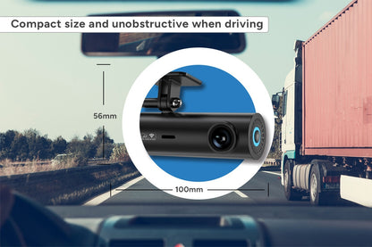 Kogan 4K Hidden Dual Channel Car Dash Camera - Front and Rear (SG2C-100)