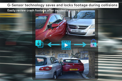 Kogan 4K Hidden Dual Channel Car Dash Camera - Front and Rear (SG2C-100)