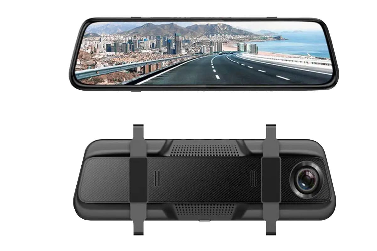 Kogan 10" Mirror Dash Camera - Front and Rear