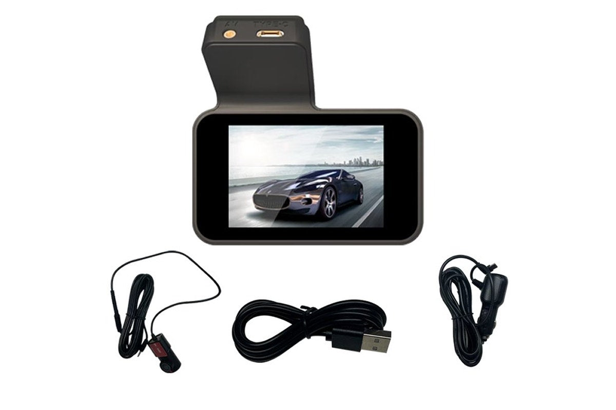 Kogan 4K Dual Dash Camera with ADAS & GPS (Front & Rear)