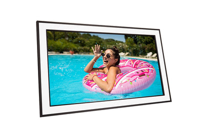 Kogan 15.6" Wi-Fi Digital Photo Frame with Frameo App (Black)