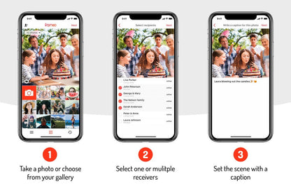 Kogan 15.6" Wi-Fi Digital Photo Frame with Frameo App (Brown)