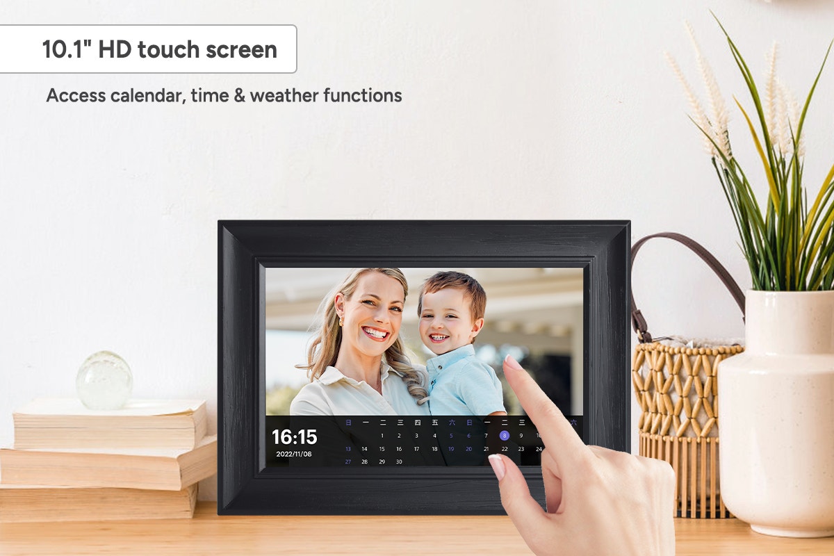 Kogan 10.1" Touch Screen Wireless Digital Photo Frame (Black)