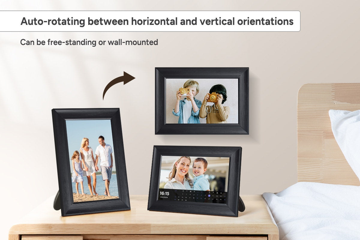 Kogan 10.1" Touch Screen Wireless Digital Photo Frame (Black)