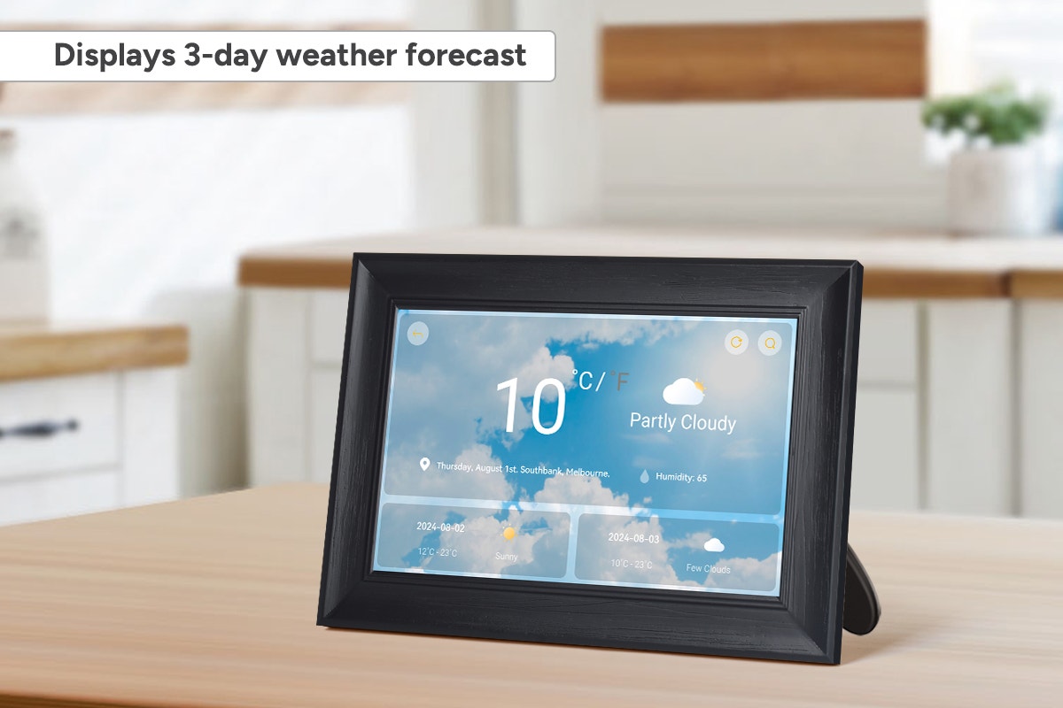 Kogan 10.1" Touch Screen Wireless Digital Photo Frame (Black)