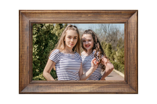 Kogan 10.1" Touch Screen Wireless Digital Photo Frame (Wood)