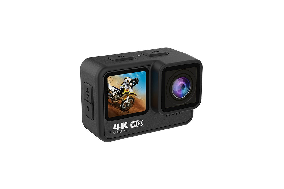 Kogan 4K Dual Touchscreen 21m Waterproof Action Camera