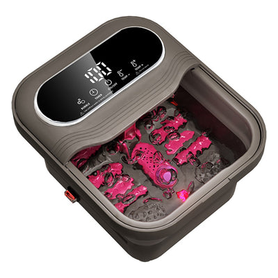 Kogan Foot Spa Bath and Massager Heated Bubble Vibration Rollers
