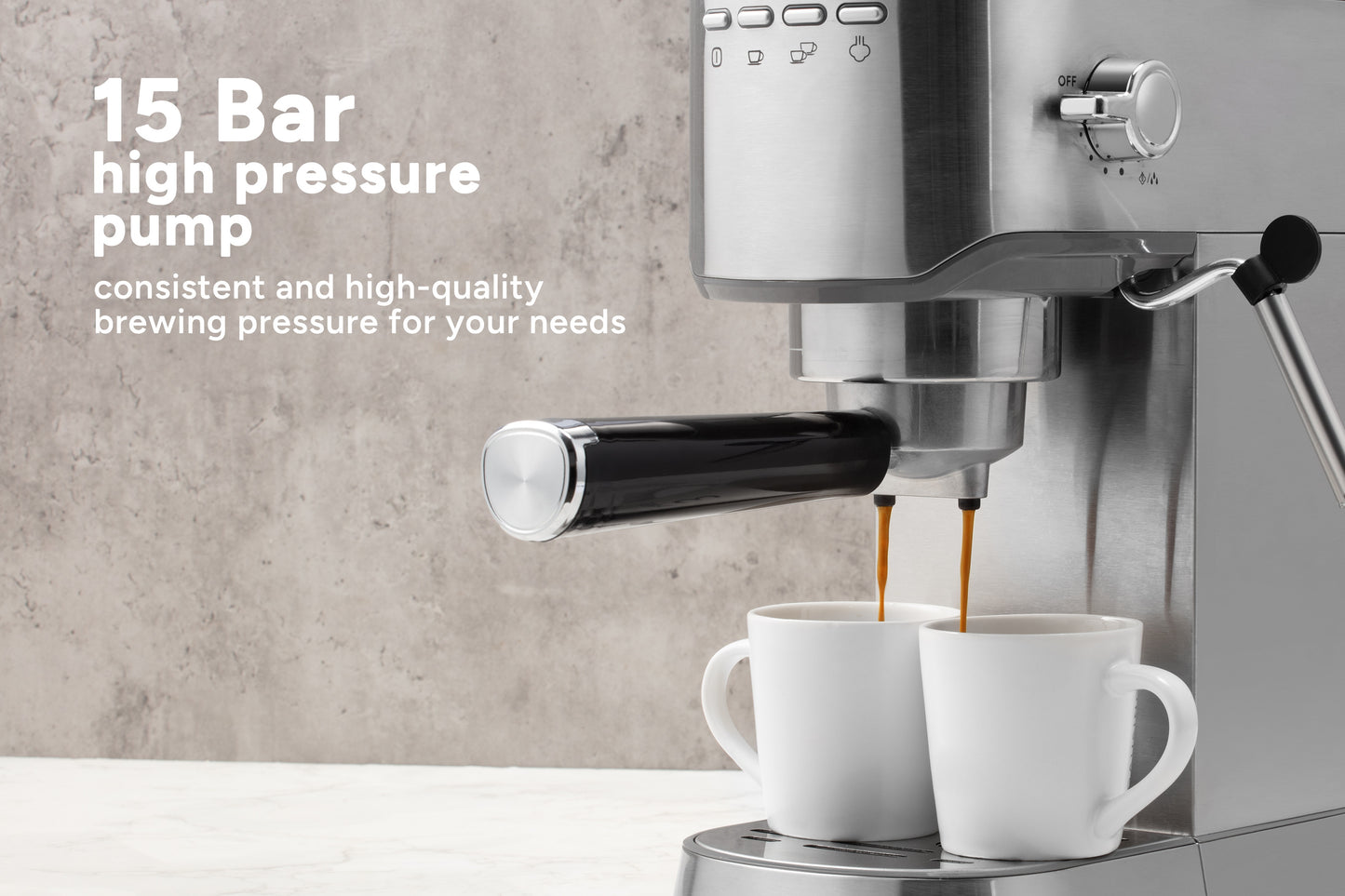 Kogan Espresso Barista Coffee Machine