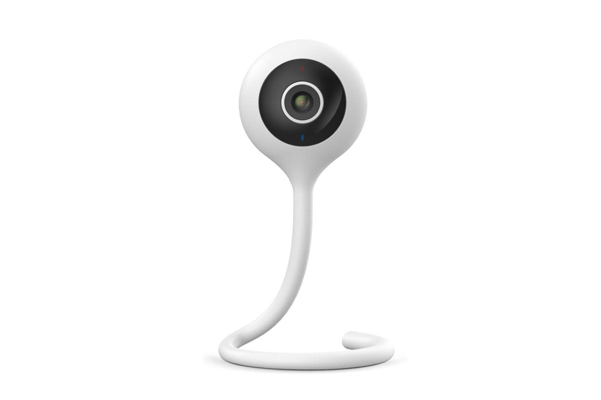 Kogan SmarterHomeâ„¢ 1296p Smart Baby Monitor Security Camera (White)