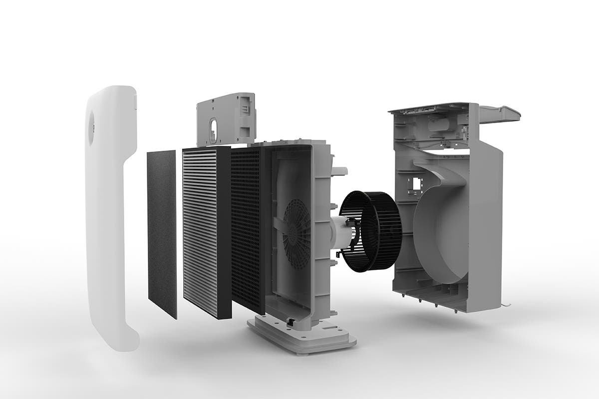 Kogan SmarterHome™ 5-Stage Air Purifier 3S & Replacement Filter