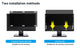 Kogan 2-in-1 Anti Blue Light Privacy Screen Filter for 27" Monitor