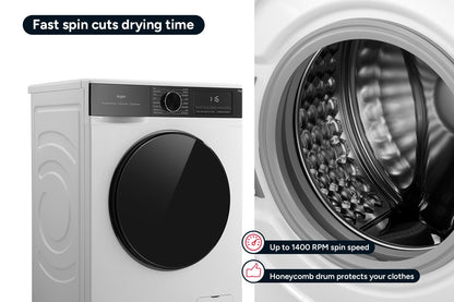 Kogan 7.5kg Front Load BLDC Inverter Washing Machine (White)