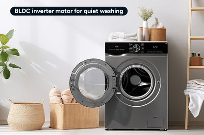 Kogan 7.5kg Front Load BLDC Inverter Washing Machine (Graphite)