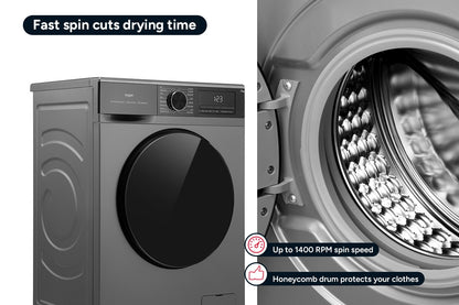 Kogan 7.5kg Front Load BLDC Inverter Washing Machine (Graphite)