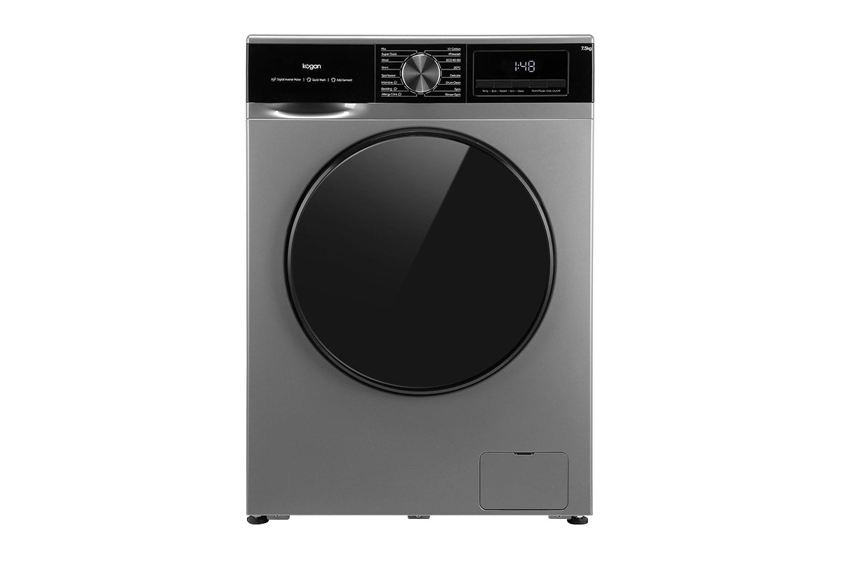 Kogan 7.5kg Front Load BLDC Inverter Washing Machine (Graphite)
