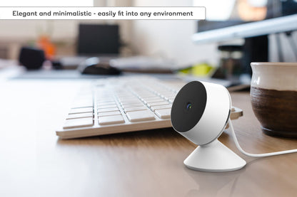 Kogan SmarterHome™ 3MP Indoor Security Camera with USB-C