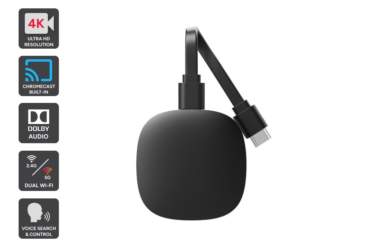 Kogan 4K Google TV™ Dongle (With Chromecast Built-in)