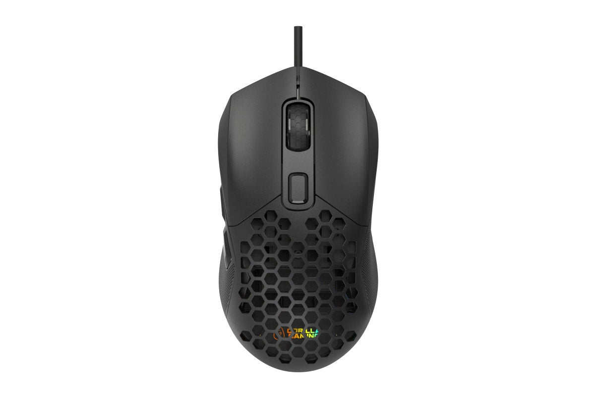 Gorilla Gaming GM121 RGB Ultralight Gaming Mouse  - 67g)