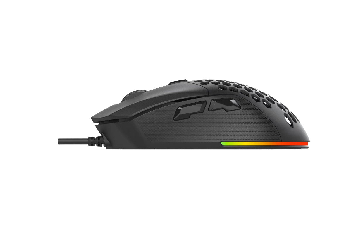 Gorilla Gaming GM121 RGB Ultralight Gaming Mouse  - 67g)