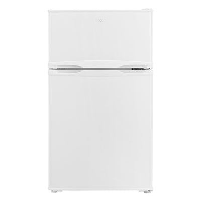 Kogan 85L Top Mount Fridge White Compact Quiet Reversible Door