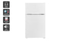 Kogan 85L Top Mount Fridge White Compact Quiet Reversible Door