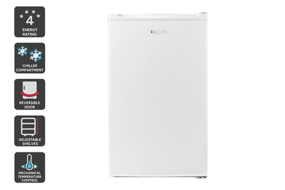 Kogan 121L Bar Fridge (White)