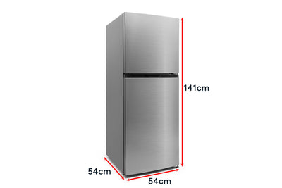 Kogan 197L Top Mount Fridge - Stainless Steel