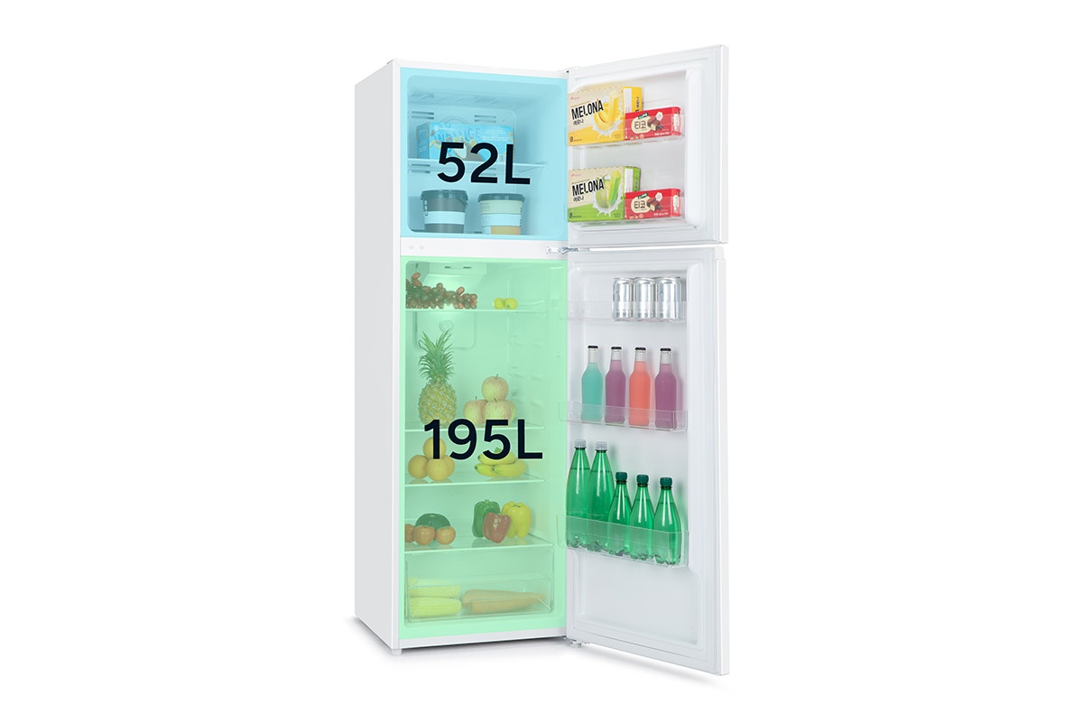 Kogan 247L Top Mount Fridge (White)