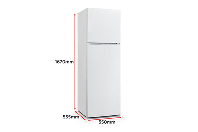 247L Top Mount Fridge - 4 Star Energy Rating, No-Frost, Quiet 41dB