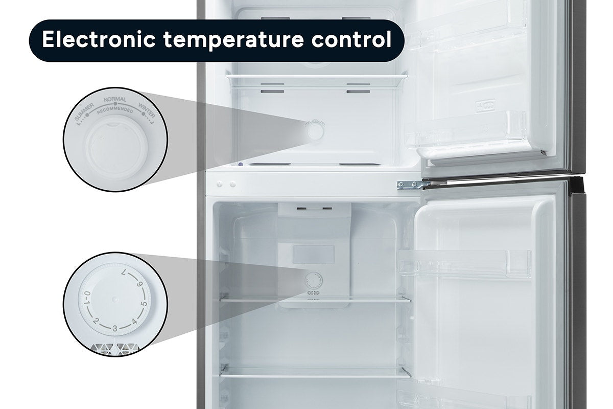 Kogan 247L Top Mount Fridge (Stainless Steel)