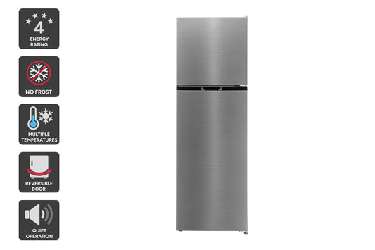 Kogan 247L Top Mount Fridge (Stainless Steel)
