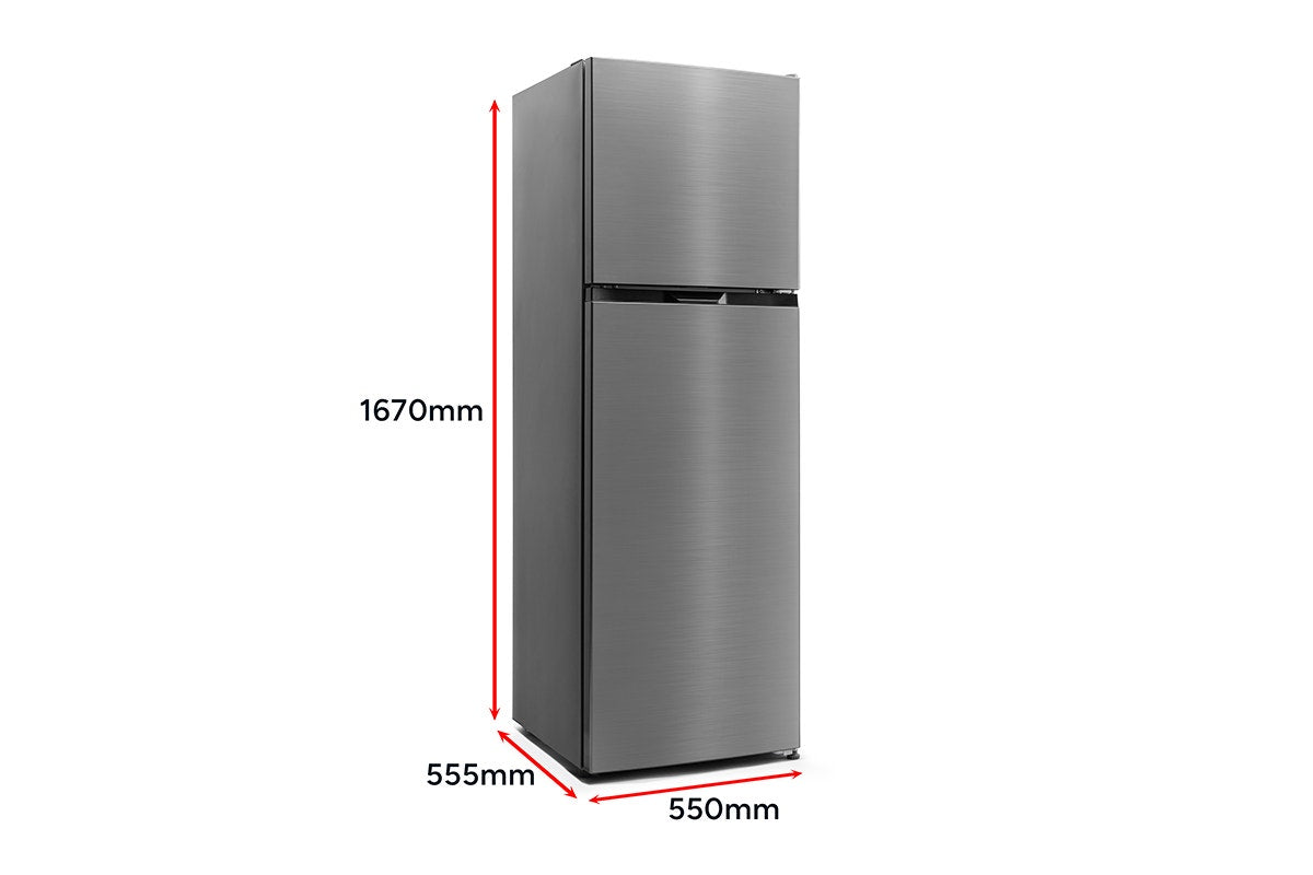 Kogan 247L Top Mount Fridge (Stainless Steel)