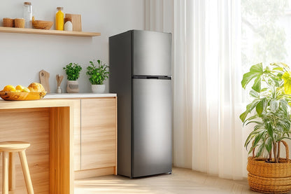 Kogan 247L Top Mount Fridge (Stainless Steel)