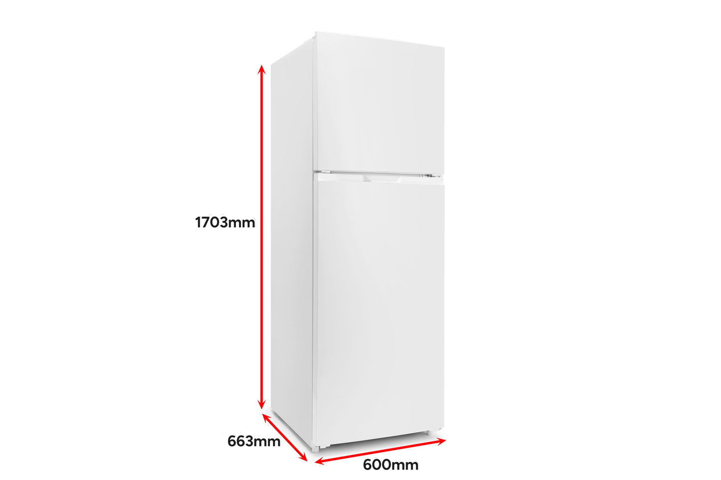 Kogan 334L Top Mount Fridge (White)