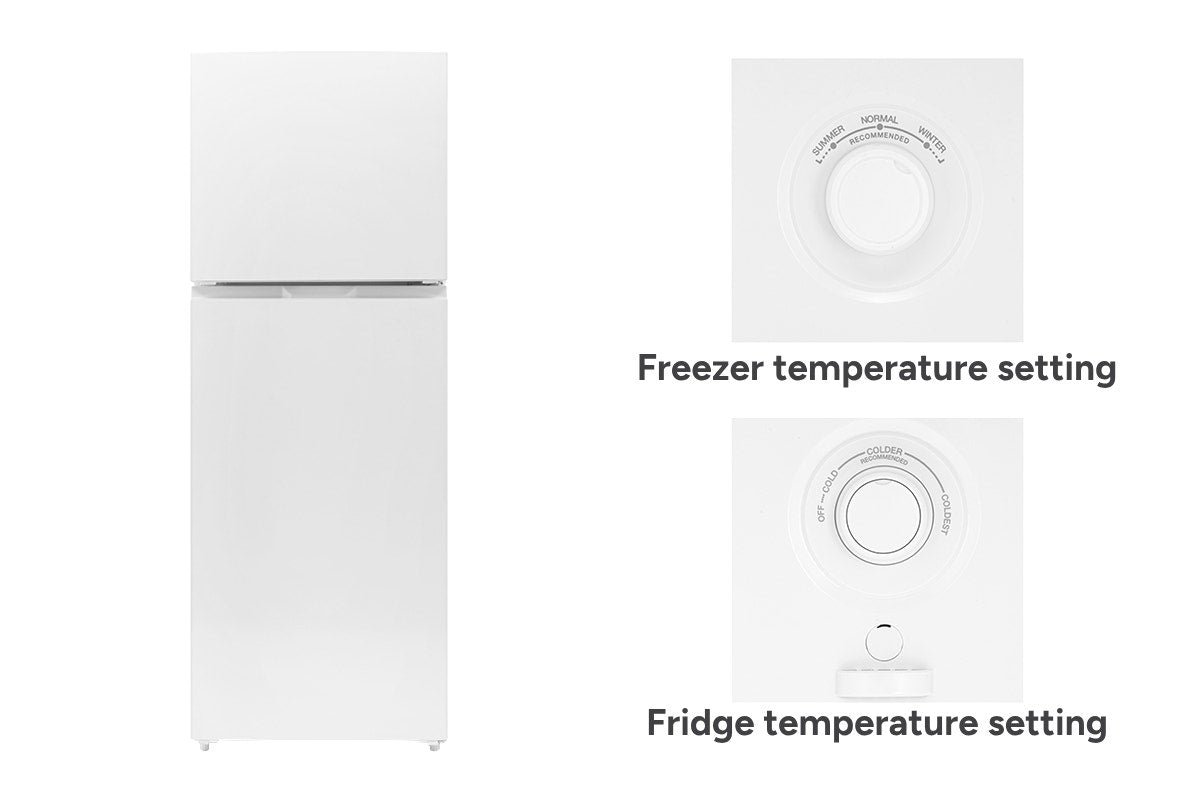 Kogan 334L Top Mount Fridge (White)