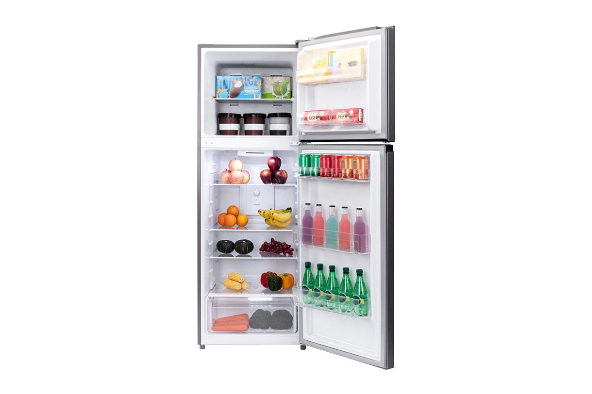 Kogan 334L Top Mount Fridge (Dark Stainless Steel)