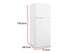 Kogan 415L Top Mount Fridge (White)