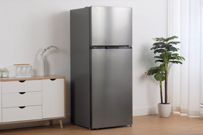 Kogan 415L Top Mount Fridge  - Stainless Steel